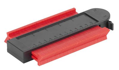 Alakrajzoló sablon Strend Pro DG680, 125x101 mm, mintazárral és mágnessel