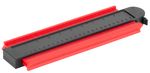 Alakrajzoló sablon Strend Pro DG680, 250x101 mm, mintazárral és mágnessel