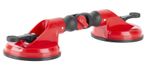 Üvegtartó Strend Pro CU682, tapadókorongos, 2 kupolás, 127 mm, 115x370 mm, állítható szög