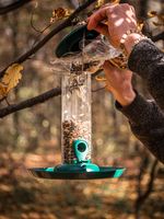 Feeder Strend Pro, for birds, 23x21 cm, 370 ml, plastic