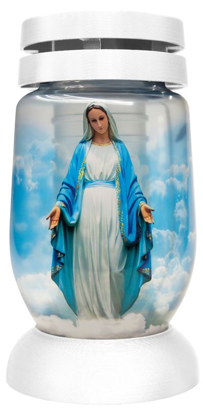 Mécses bolsius S02 3D Mária, 22 cm, 36 óra