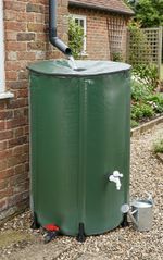 Barrel Strend Pro CRB75, 750 lit, collapsible, for rainwater, with valve, tank