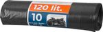 Zsákok ROLO MagicHome, 120 liter, fekete, csomag. 15 db, economy