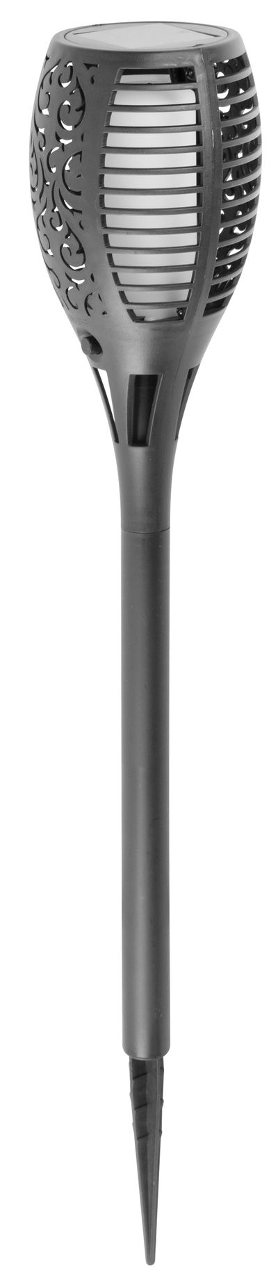 Lámpa Solar Mirach, 12 LED, AA, 12 x 88 cm, lánghatású