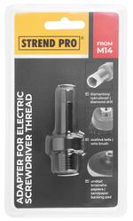 Adapter Strend Pro JA614, reduction from M14 to hex for drill, for hole saws