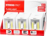 Lámpa Strend Pro Switchlight SL1063, 2xCOB 200 lm, 3xAAA, kapcsolóval, csomag 12 db