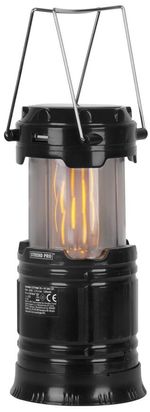 Lamp Strend Pro Camping CL102, LED, 80 lm, 1200 mAh, flame effect, camping lantern, solar charging,