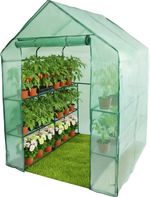 Cold Frame Strend Pro Greenhouse X098, foil, 1420x1420x1930 mm, foil greenhouse