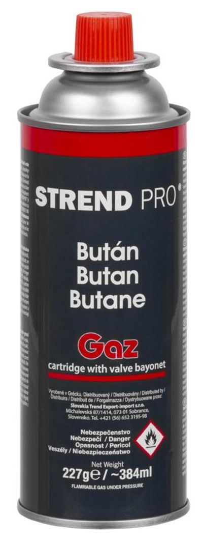 Gázpatron Strend Pro, 227 g, szelepes