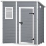Shed Keter® MANOR PENT, grey/white, garden, 183x111x200 cm, UV