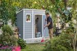 Shed Keter® MANOR PENT, grey/white, garden, 183x111x200 cm, UV