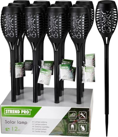 Lampa Strend Pro Strend Pro Avior, 49 cm, solárna, 12x SMD LED, 2/3 AAA, Sellbox 12 ks