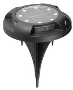 Lampa Strend Pro Crater, 11x14 cm, solárna, 12x SMD LED, AA, 2 ks