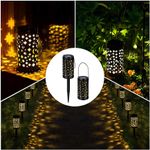 Lamp Strend Pro Yildun, 41 cm, solar, 1x LED, AAA, pack of 2 pcs