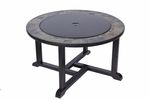 Grill and Fire Pit Strend Pro Grill, metal, 4 chairs, 3 in 1, 105x75 cm, charcoal, garden
