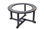 Grill and Fire Pit Strend Pro Grill, metal, 4 chairs, 3 in 1, 105x75 cm, charcoal, garden