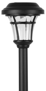 Lámpa Strend Pro 6381, 34 cm, 1x LED, AAA, napelemes, meleg fehér, Kiszerelés 12 db