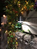 Lámpa Strend Pro Garden, napelemes, LED fali/kerítés lámpa, 9x12x14 cm