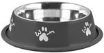 Tálka MagicHome Woof, 33 cm, 2000 ml, fekete, kutyának