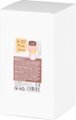 Mécses MagicHome TG-26, LED gyertyával, sírra, fehér, 10x17 cm, (2xAA elemmel)