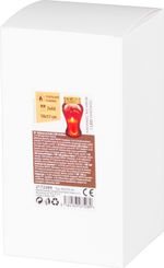 Grave Candle MagicHome TG-26, with LED candle, for grave, red, 17 cm, (2xAA batteries included)