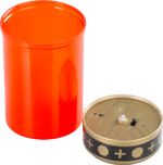 Grave Candle MagicHome TG-62, with LED candle, for grave, red, solar charging