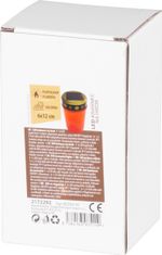 Mécses MagicHome TG-62, LED gyertyával, sírra, piros, szolár töltés