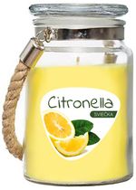 Candle Citronella, repellent, in glass, 140 g, 85x105 mm