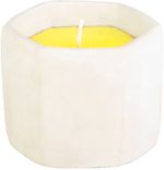 Gyertya Citronella, cement, 85 g, rovarriasztó, 90x75 mm