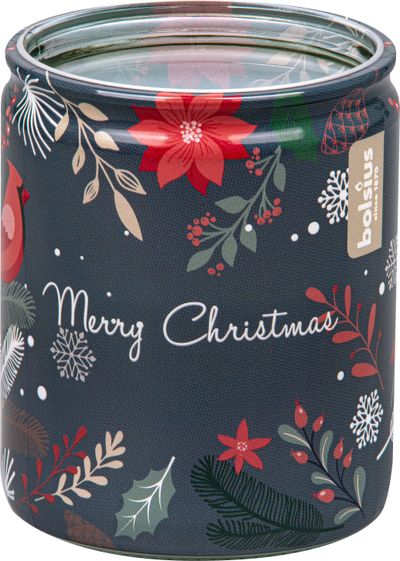 Candle Bolsius Starlight Magical Christmas, in glass jar, 23 hours, 68x82 mm