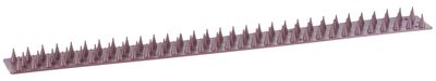 Bird spike Strend Pro Garden, brown, brown, pack 10 pcs, 49x4,5x1,7 cm
