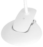 Lampa LED, stolná, stmievateľná, 2v1, biela, podstavec aj kryt, 3 farebné kryty, 5 W, 4000 K