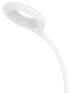 Lampa LED, stolná, stmievateľná, biela, RGB podsvietenie, USB, 5 W