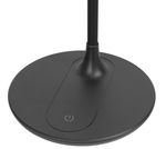Lampa LED, stolná, stmievateľná, čierna, 6 W, 4500 K