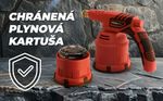 Lampa Strend Pro PD888SP 1,3 kW, Piezo, horák na prepichovaciu kartuš