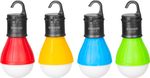 Lámpa Strend Pro Camping C748, kemping lámpa, égő forma, 3x AAA, piros/kék/zöld/narancssárga, 12 db