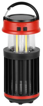 Lamp Strend Pro, insect and mosquito repellent, camping, solar, USB, UV+white LED, 15x8.60 cm