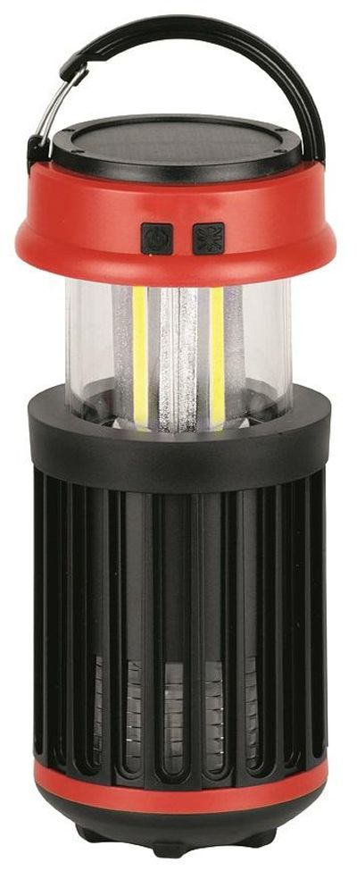 Lamp Strend Pro, insect and mosquito repellent, camping, solar, USB, UV+white LED, 15x8.60 cm