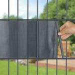 Tape Strend Pro EUROSTANDARD, 190 mm, L-35 m, shading, anthracite, covering, for fence panels, with