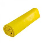 Bags ROLO MagicHome, 120 L, recycling, yellow, pack of 25 pcs, classic