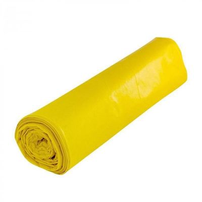 Bags ROLO MagicHome, 120 L, recycling, yellow, pack of 25 pcs, classic