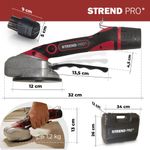 Tapadókorong Strend Pro, vibrációs, padlóhoz/csempéhez, max. 30 kg, vibrátor