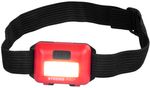 Fejlámpa Strend Pro Headlight H955, COB LED, 3xAAA, vegyes színek (fekete, fehér, piros)