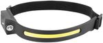 Fejlámpa Strend Pro Headlight H4034, LED+XPE, 200 lm, 1200 mAh, USB töltés, mozgásérzékelő