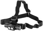 Headlamp Strend Pro Headlight H4016, 2xXPG LED 500 lm, 2000 mAh, USB charging, waterproof, detachabl