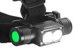 Fejlámpa Strend Pro Headlight H4016, 2xXPG LED 500 lm, 2000 mAh, USB töltés, vízálló, levehető lámpa