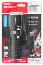 Svietidlo Strend Pro Flashlight F3011, 20W P50, ZOOM, 2000 lm, USB nabíjanie, vodeodolné