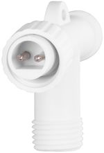 Connector MagicHome MULTI CONNECT C53, Christmas, T-piece, white, for splitting light strings, outdo