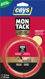 Tape Ceys MONTACK STICKS EVERYTHING INSTANTLY, mounting, adhesive, 2.5 m x 19 mm