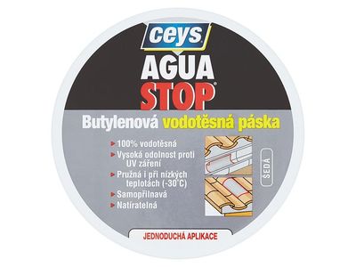 Szalag Ceys Aguastop, butil szalag, 10 m x 15 cm